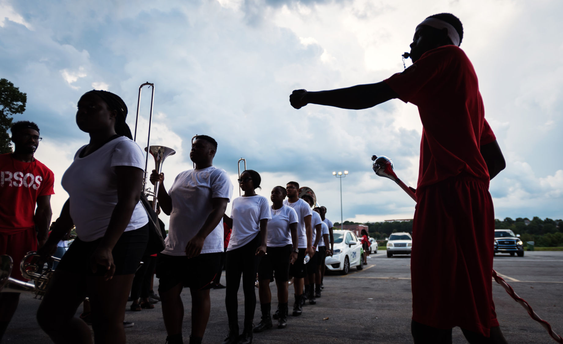 Winston-Salem State Drum Majors